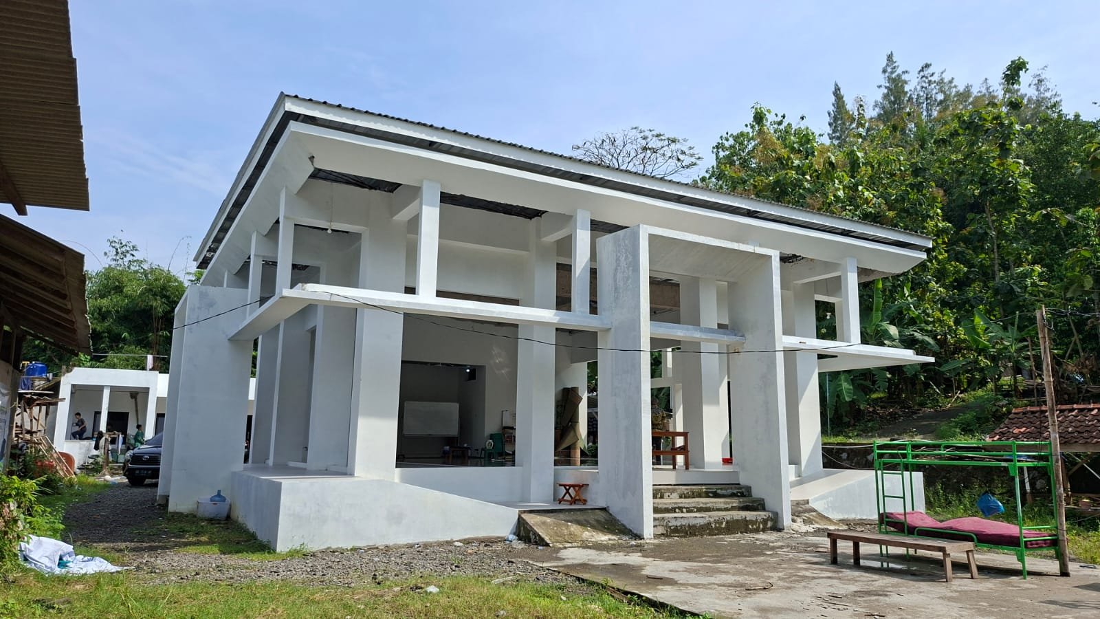 Progres saat ini pembangunan Masjid
